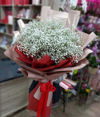 Букет цветов из: Гипсофила в Старице