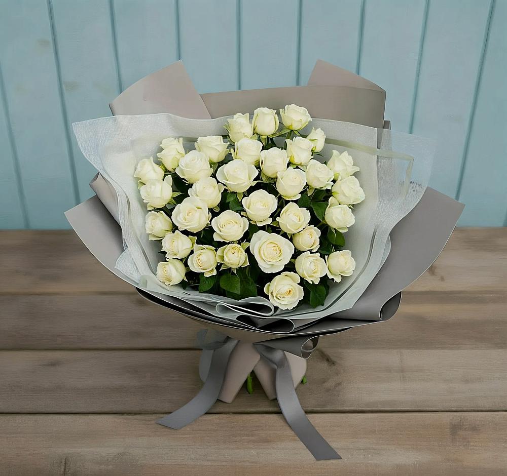 Букет Белоснежная нежность в Старице