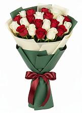 Букет Микс из красных и белых роз #REPLACE_PRED# Старице