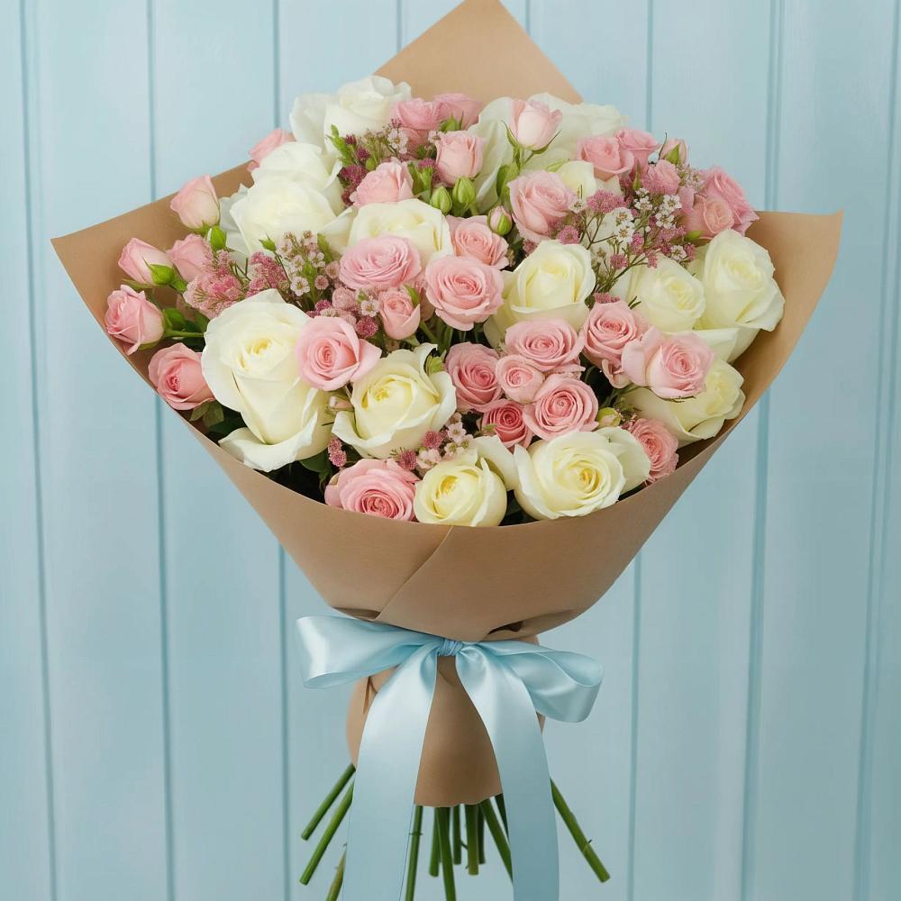 Букет цветов из: Розы в Старице