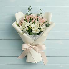 Букет цветов из:  Альстромерии #REPLACE_PRED# Старице