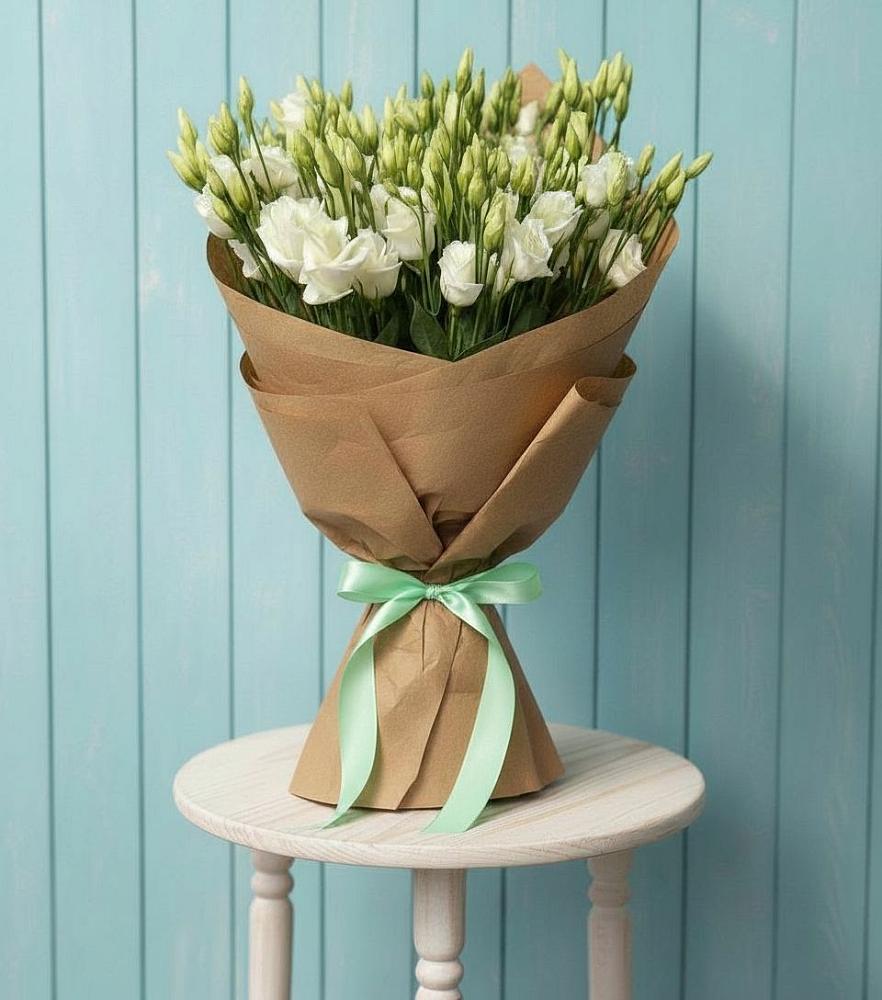 Букет цветов из: Лизиантусы в Старице