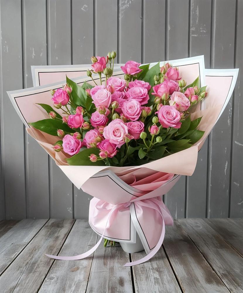 Букет Розовый кустик в Старице