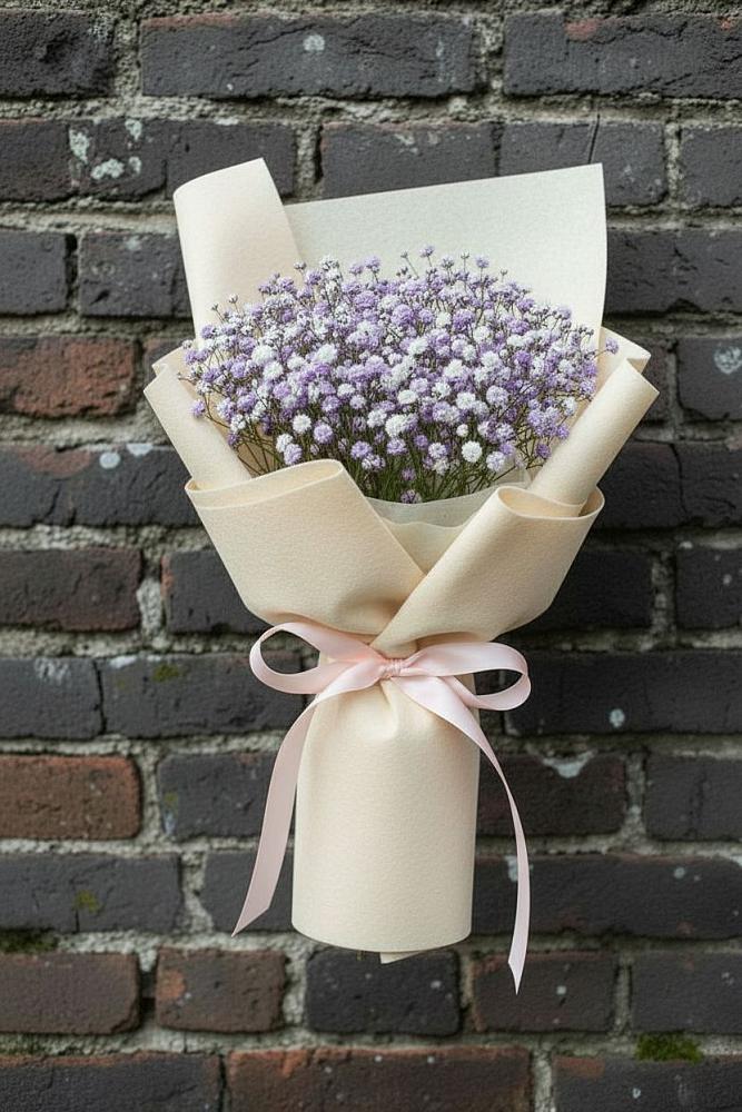 Букет цветов из: Гипсофила в Старице