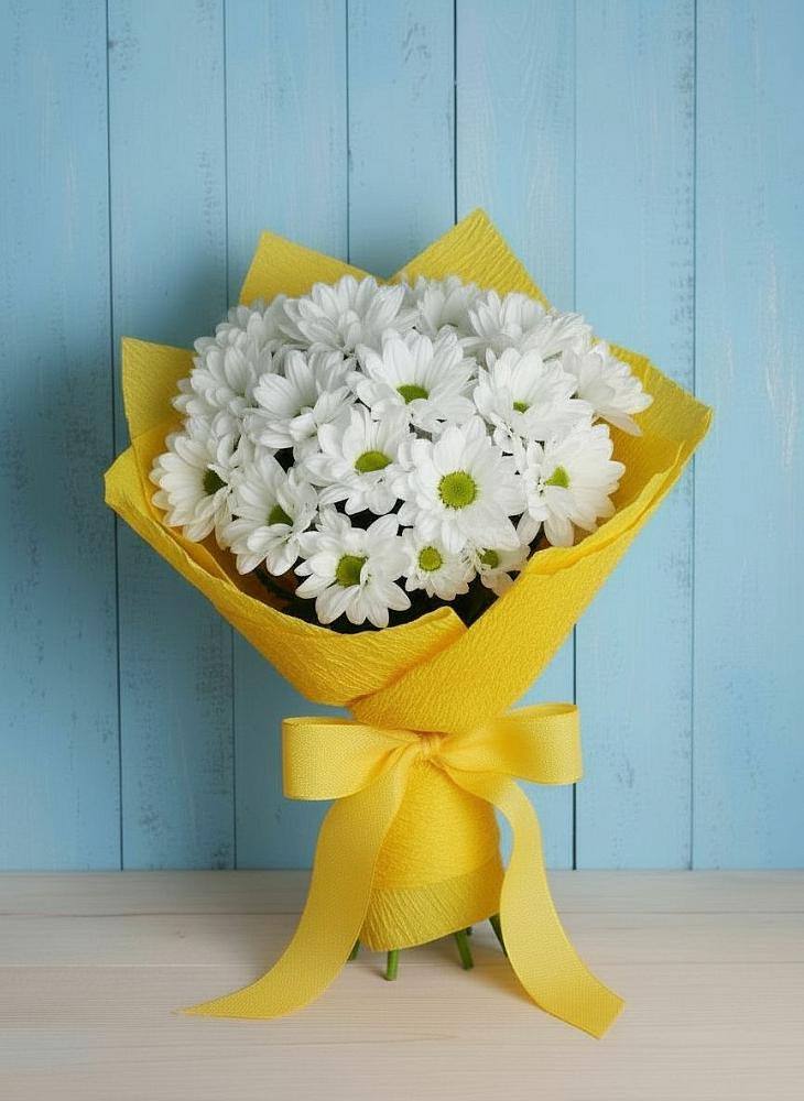 Букет цветов из: Хризантемы в Старице