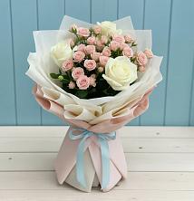 Букет цветов из:  Розы в Старице