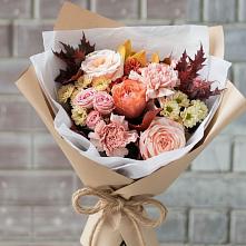 Букет цветов из:  Гвоздики, Хризантемы и Розы в Старице